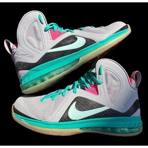 Nike LeBron P.S. Elite South Beach Size 14 Wolf Gray – Streetwear Grail Hype